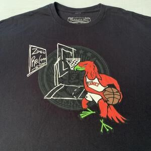 Atlanta Hawks Mitchell  Ness  T Shirt  5 Kirkwood Hardwood Classics